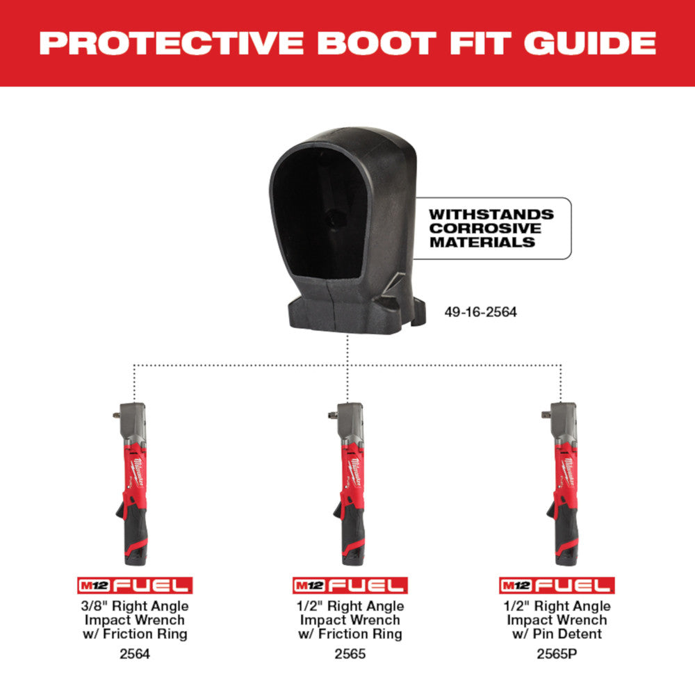 M12 FUEL™ Right Angle Impact Wrench Protective Boot