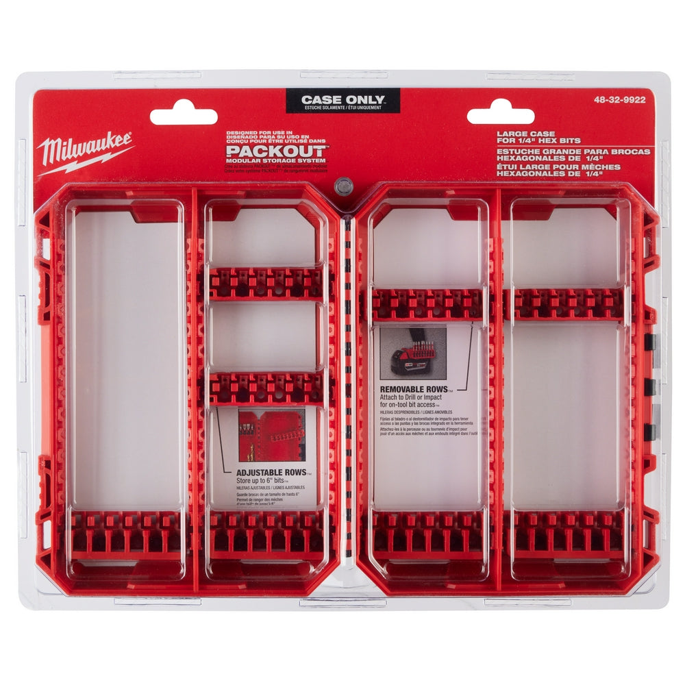 Customizable Large Case for Impact Driver Accessories