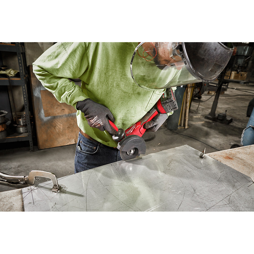 M18 FUEL™ 4-1/2" / 5" Variable Speed Braking Grinder, Paddle Switch No-Lock
