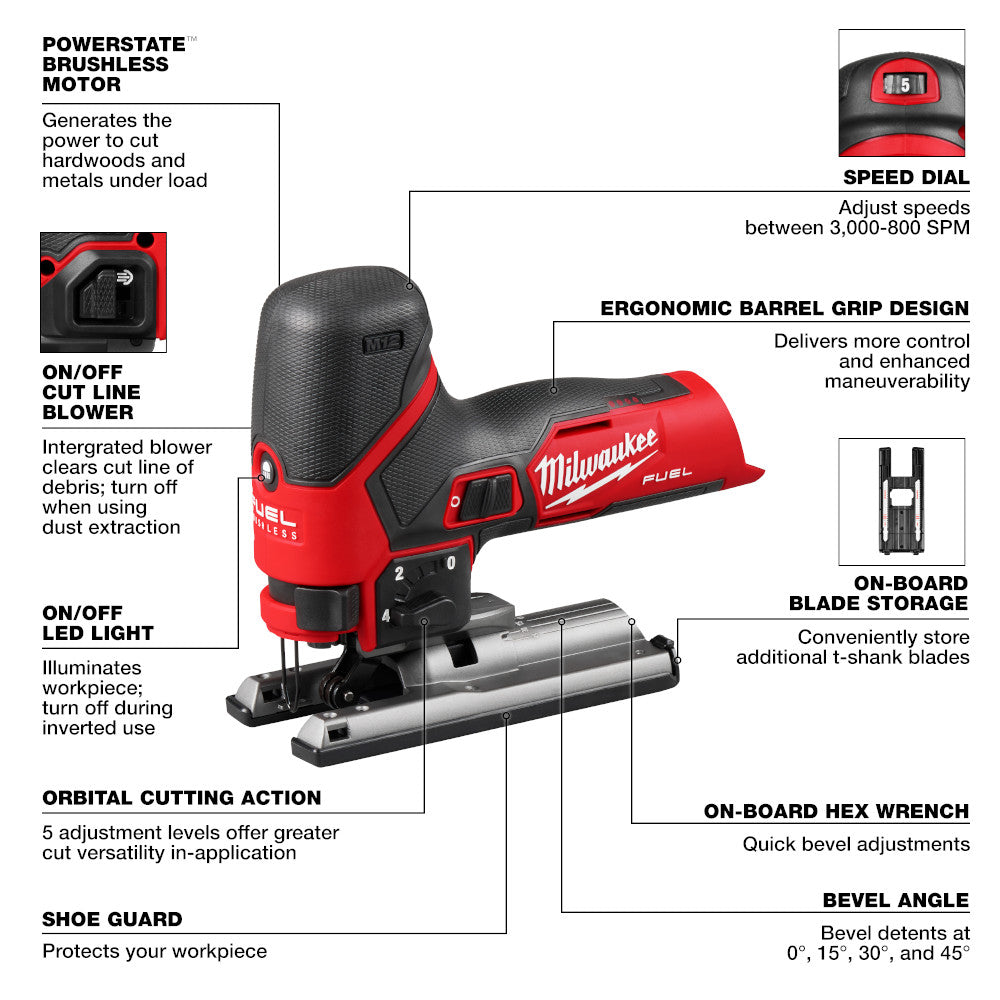 M12 FUEL™ Jig Saw