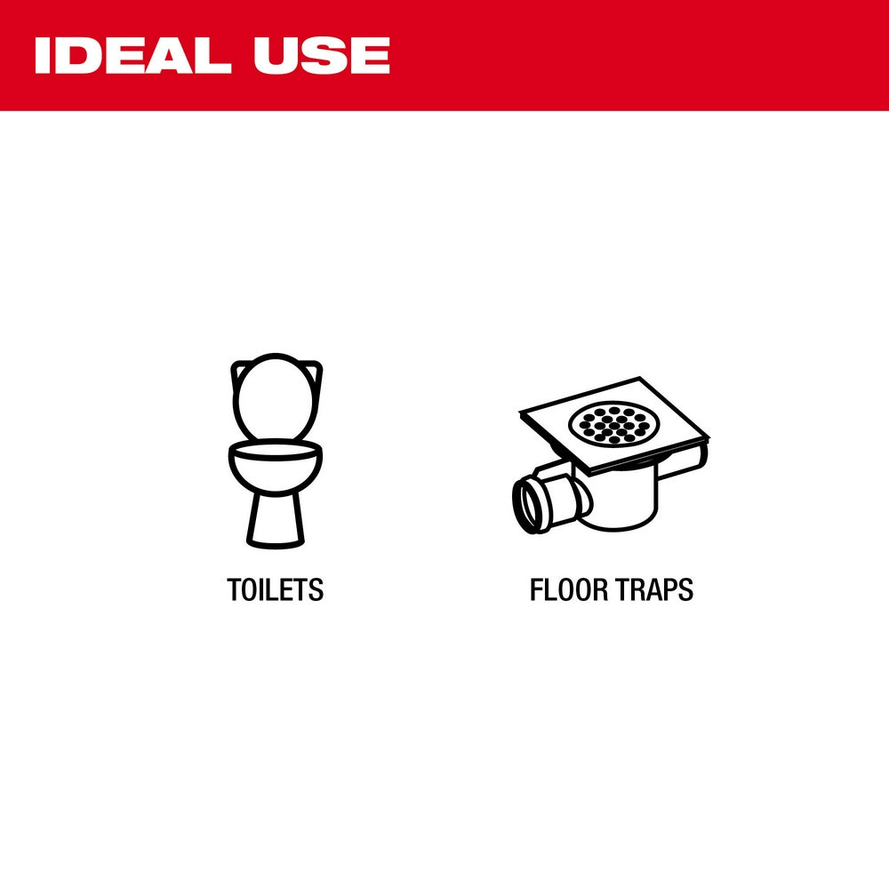 TRAPSNAKE™ 6' Toilet Auger Cable