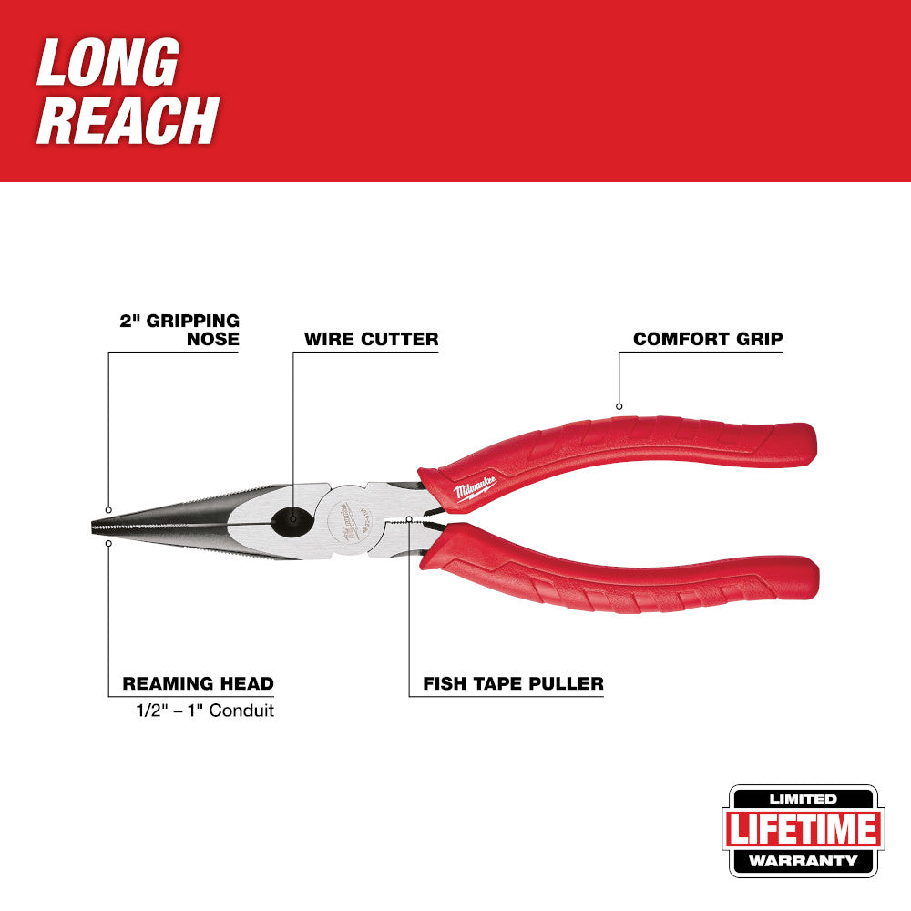 8 in. Long Nose Pliers