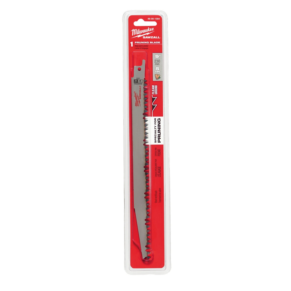 9" 5 TPI Fleam Ground Pruning SAWZALL® Blade for Clean Wood (1 PK)