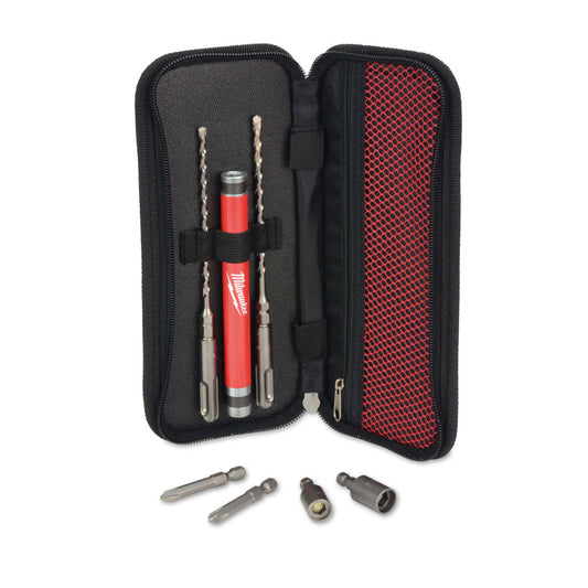 7pc. SDS Plus M/2™ 2-Cutter Concrete Screw Install Kit