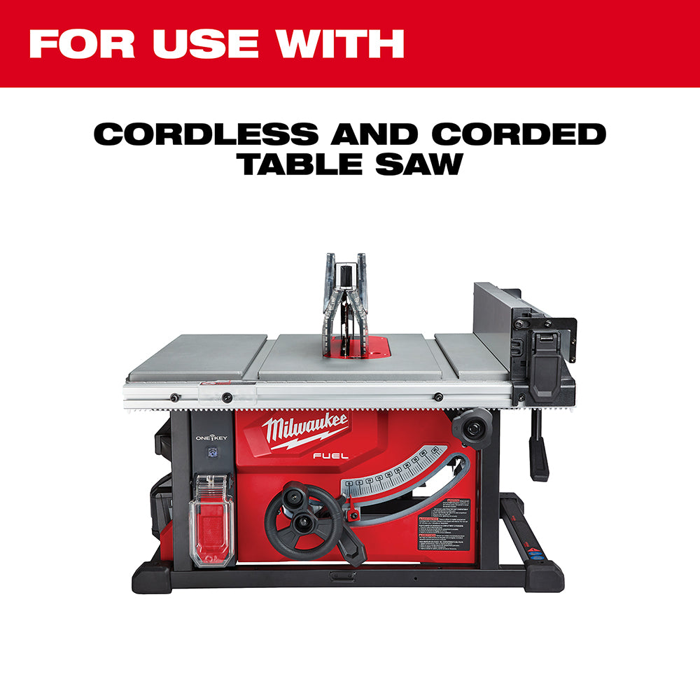 For use with Cordless and Corded Table Saw