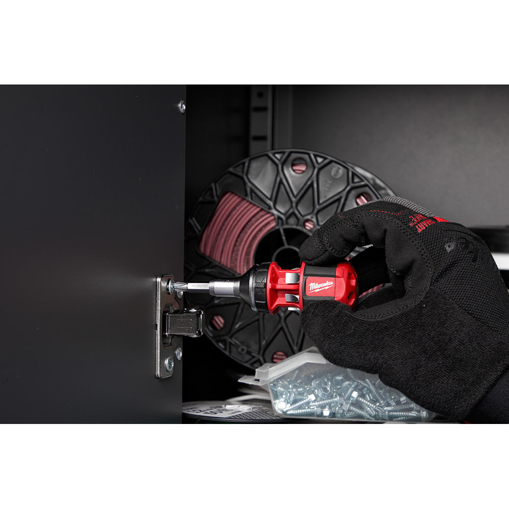 8-in-1 Compact Ratcheting Multi-Bit Driver