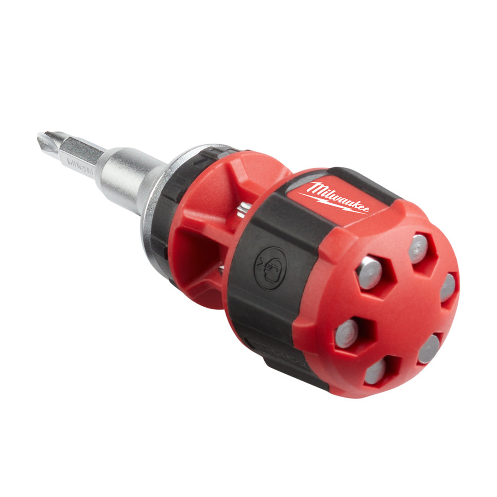 8-in-1 Compact Ratcheting Multi-Bit Driver