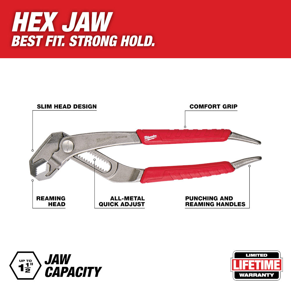 8 in. Hex-Jaw Pliers
