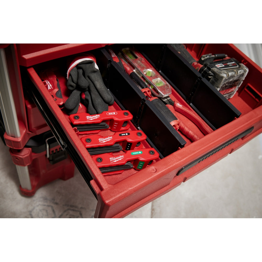 8-Key Folding Hex Key Set - Torx