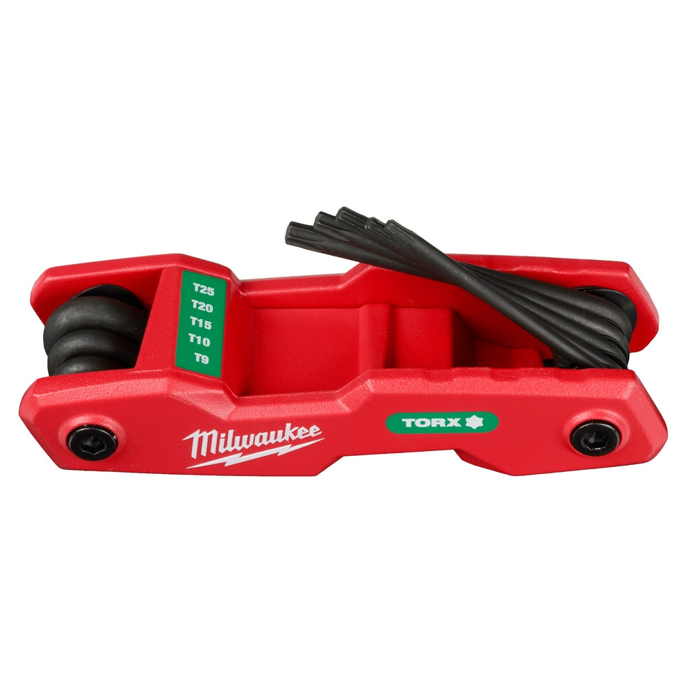 8-Key Folding Hex Key Set - Torx