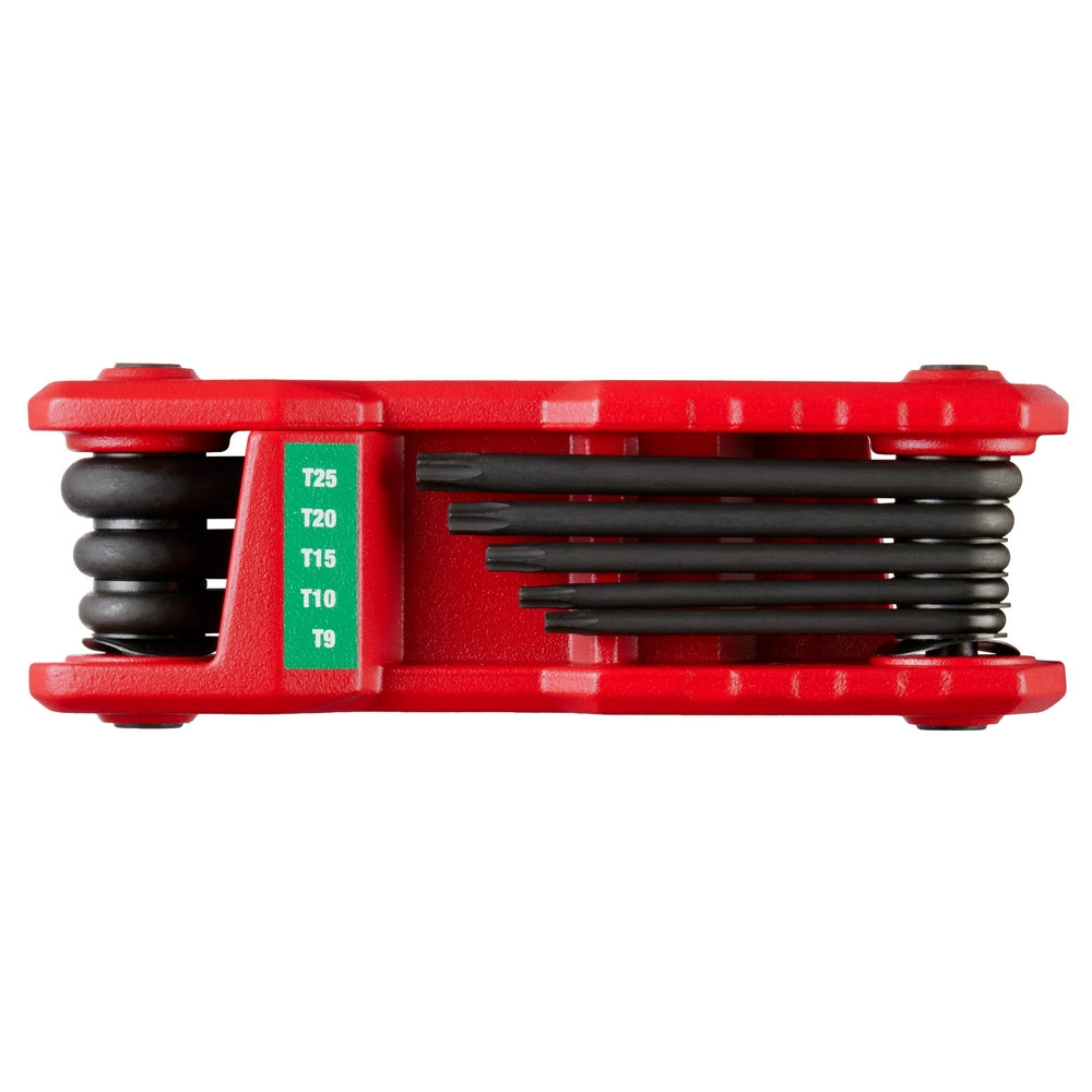 8-Key Folding Hex Key Set - Torx