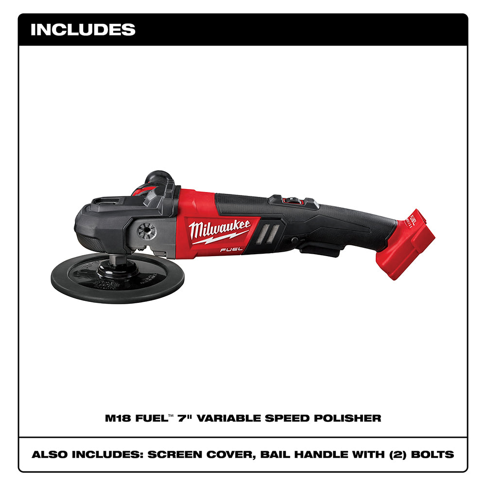 M18 FUEL™ 7” Variable Speed Polisher