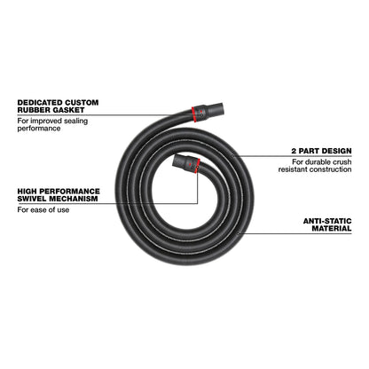 2-1/2" X 16' Flexible Hose