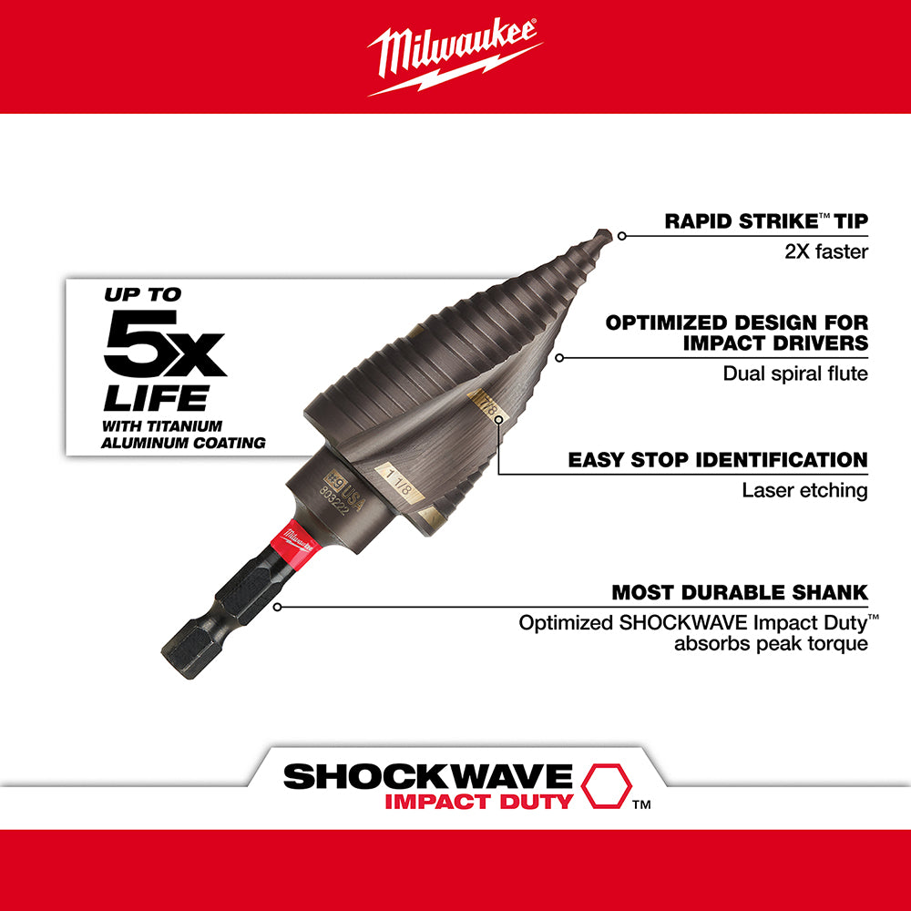 SHOCKWAVE™ Impact Duty #9 7/8" & 1-1/8"