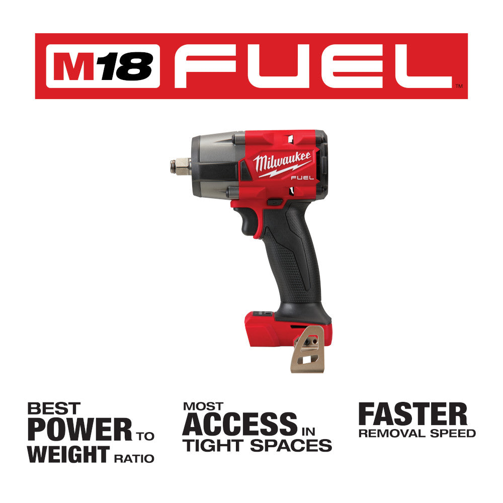 M18 FUEL™ 1/2 Mid-Torque Impact Wrench w/ Friction Ring