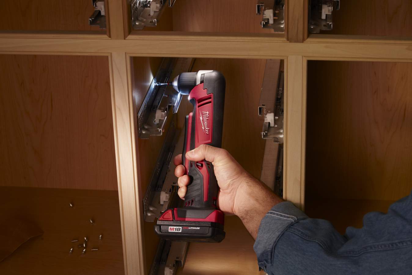 M18™ Cordless Lithium-Ion Right Angle Drill