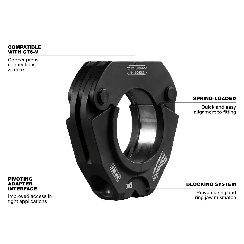 3" CTS-V Pivoting Press Ring for M18™ FORCE LOGIC™ Press Tools