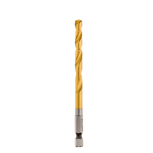 1/4" SHOCKWAVE™ Impact Duty RED HELIX™ Titanium Drill Bit