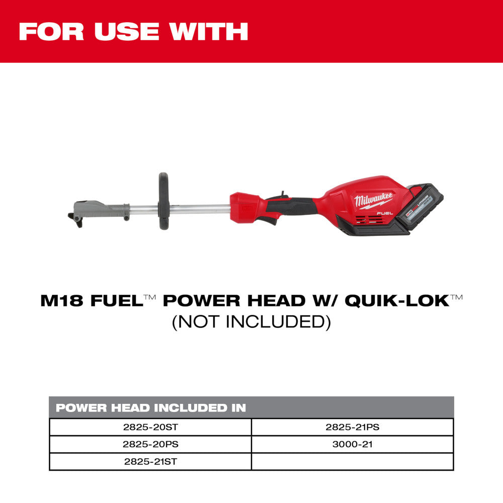 M18 FUEL™ QUIK-LOK™ 10 in. Pole Saw Attachment