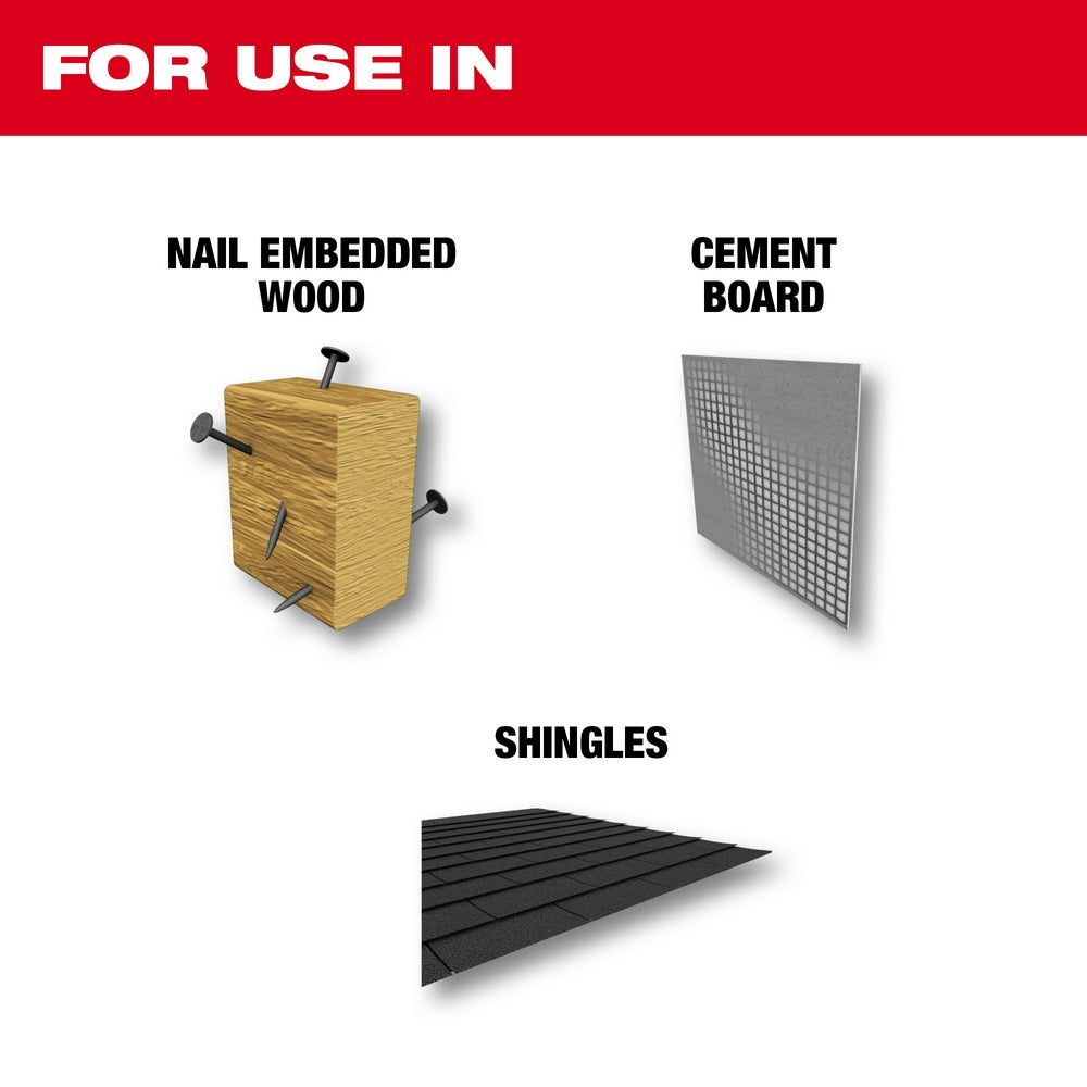 9" 5 TPI AX™ with Carbide Teeth for Wood with Nails SAWZALL® Blade (25 PK)