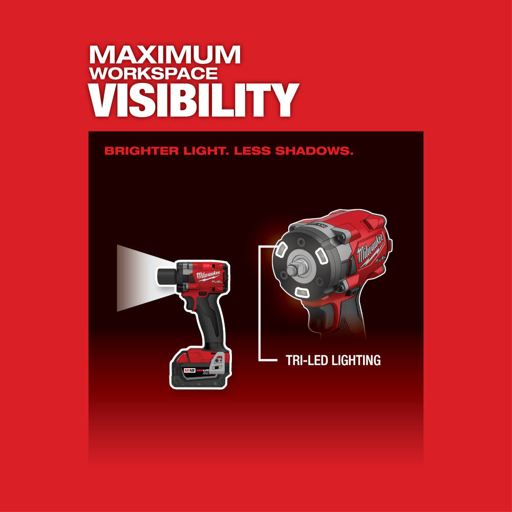 M18 FUEL™ 3/8 Compact Impact Wrench w/ Friction Tool