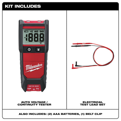 Auto Voltage/Continuity Tester Set