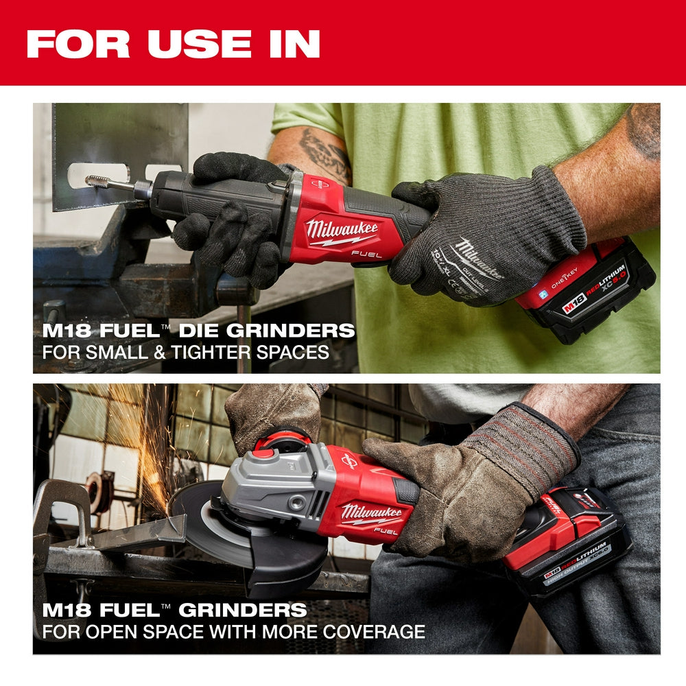 M18 FUEL™ Variable Speed, Braking Die Grinder, Paddle Switch w/ ONE-KEY?™