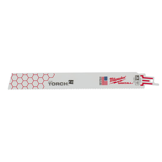 9" 10 TPI TORCH™ SAWZALL® Blade for Thick Metal (5 PK)