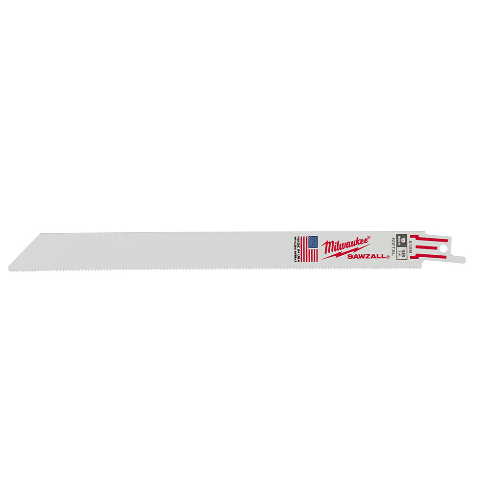 9" 18 TPI SAWZALL® Blade for Medium Metal (5 PK)
