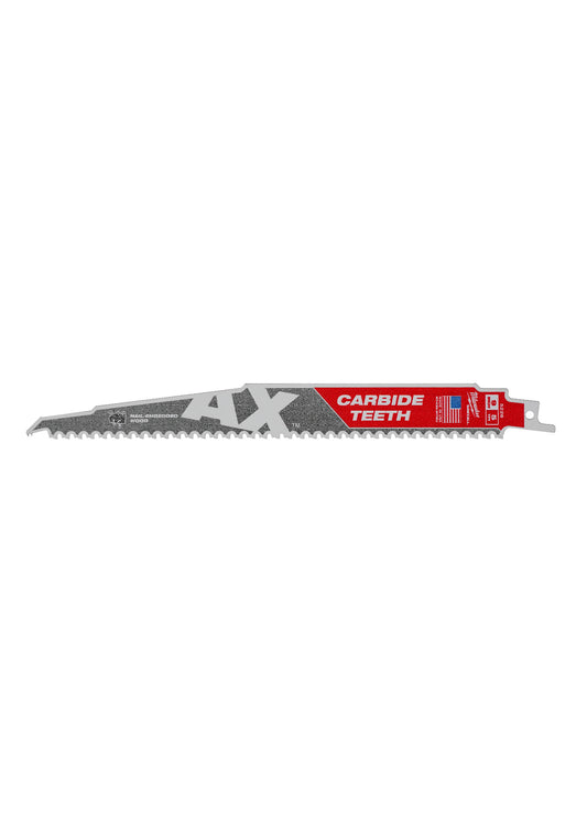 9" 5 TPI AX™ with Carbide Teeth for Wood with Nails SAWZALL® Blade (1 PK)