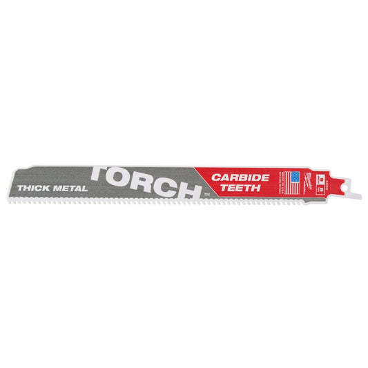 9" 8 TPI TORCH™ with Carbide Teeth SAWZALL® Blade (1 PK)
