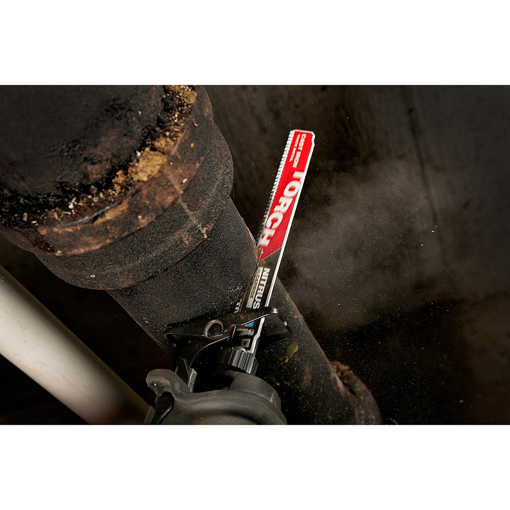 9" 8 TPI TORCH™ with NITRUS™ Carbide for Cast Iron SAWZALL® Blade (1 PK)