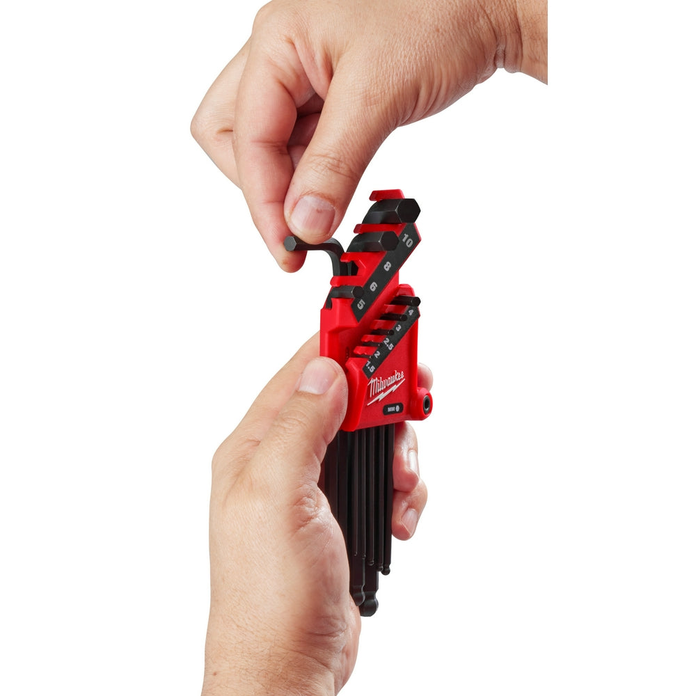 9-Key Ball End  L-Key Set - Metric