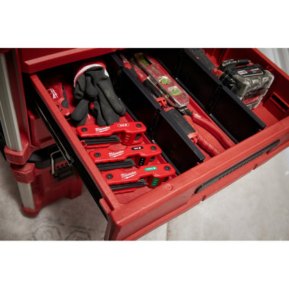 9-Key Folding Hex Key Set - SAE