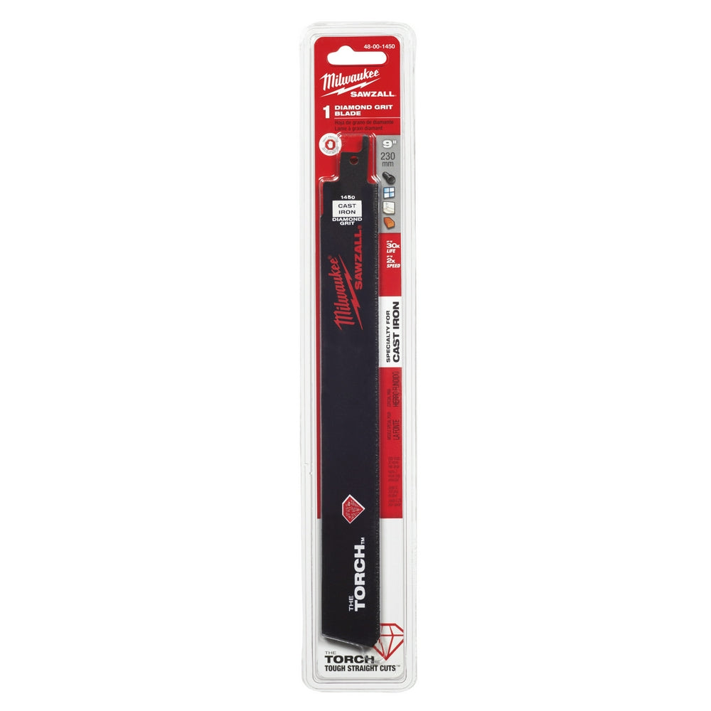 9" TORCH™ Diamond Grit SAWZALL® Blade