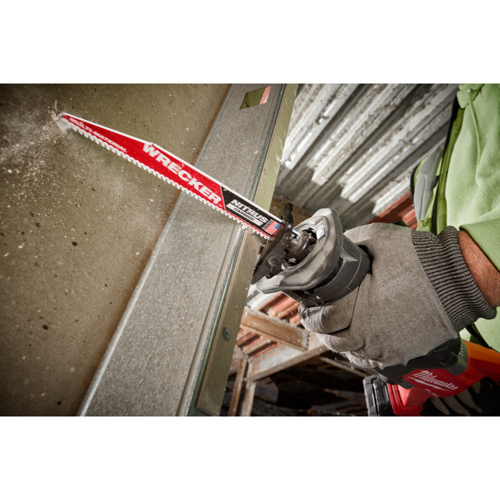 9" WRECKER™ with NITRUS™ Carbide SAWZALL® Blade for Multi-Material (1 PK)