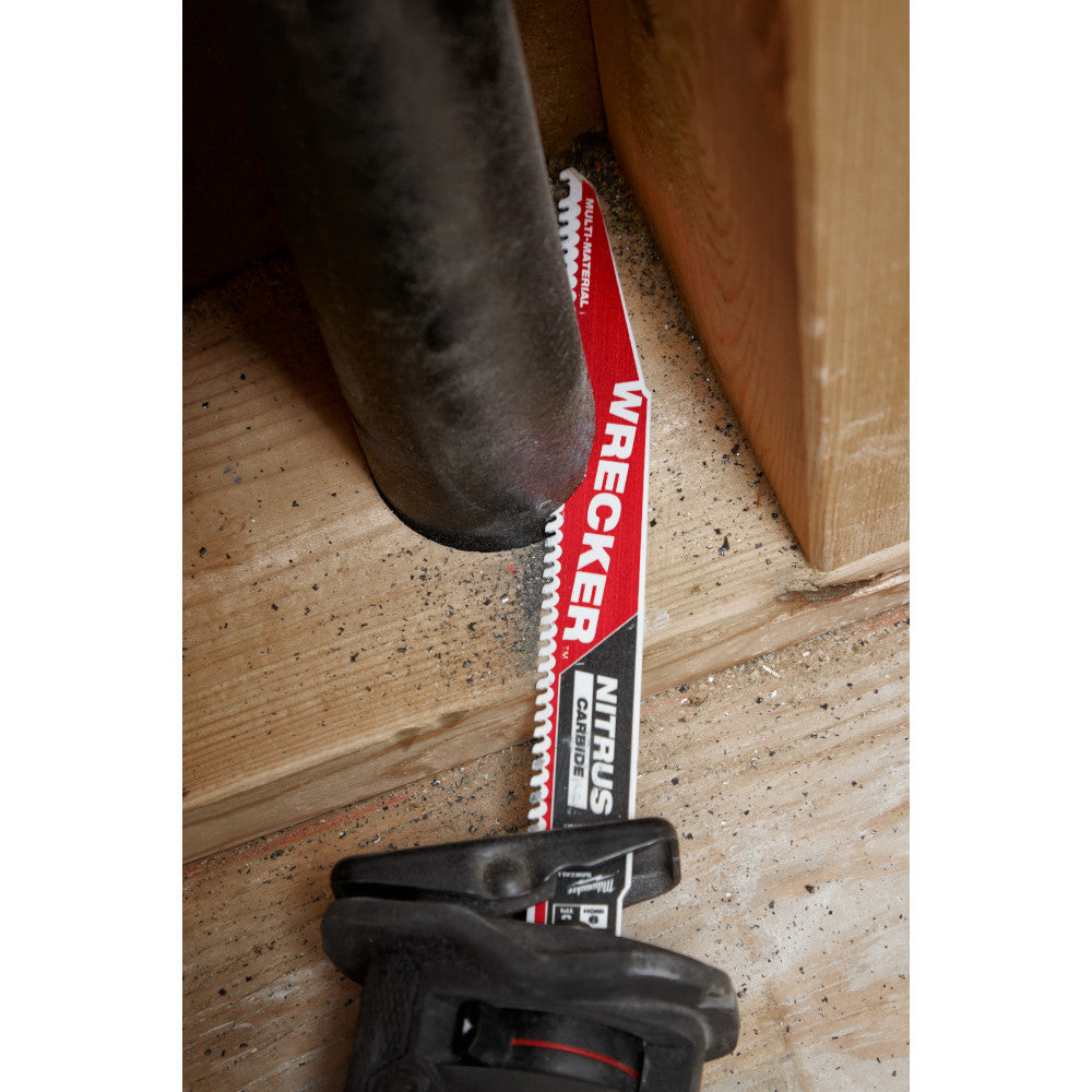 9" WRECKER™ with NITRUS™ Carbide SAWZALL® Blade for Multi-Material (1 PK)
