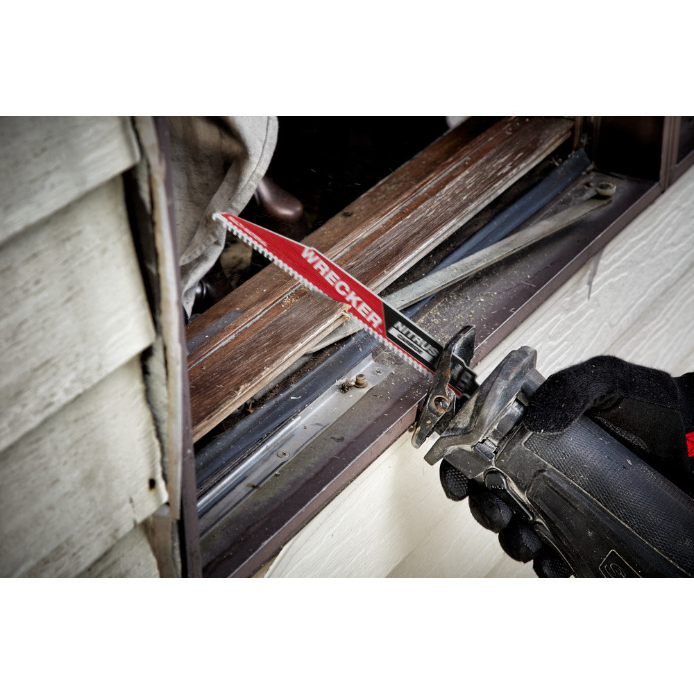 9" WRECKER™ with NITRUS™ Carbide SAWZALL® Blade for Multi-Material (1 PK)