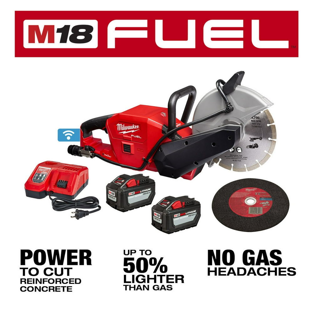 M18 FUEL™ 9 in. Cut-Off Saw with ONE-KEY™ Kit