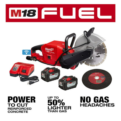 M18 FUEL™ 9 in. Cut-Off Saw with ONE-KEY™ Kit