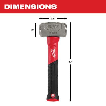 3lb Fiberglass Drilling Hammer