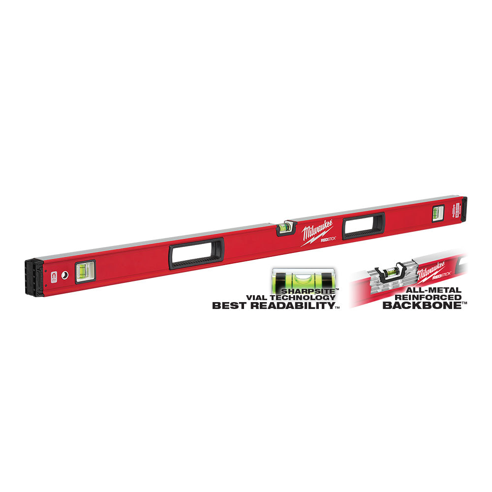 48 in. REDSTICK™ Magnetic Box Level