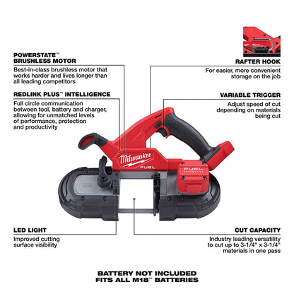 M18 FUEL™ Compact Band Saw