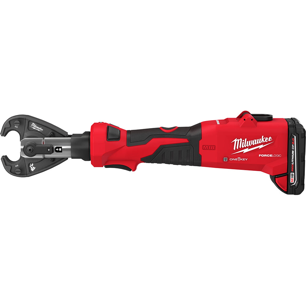 M18™ FORCE LOGIC™ 6T Linear Utility Crimper Kit w/ Snub Nose Jaw