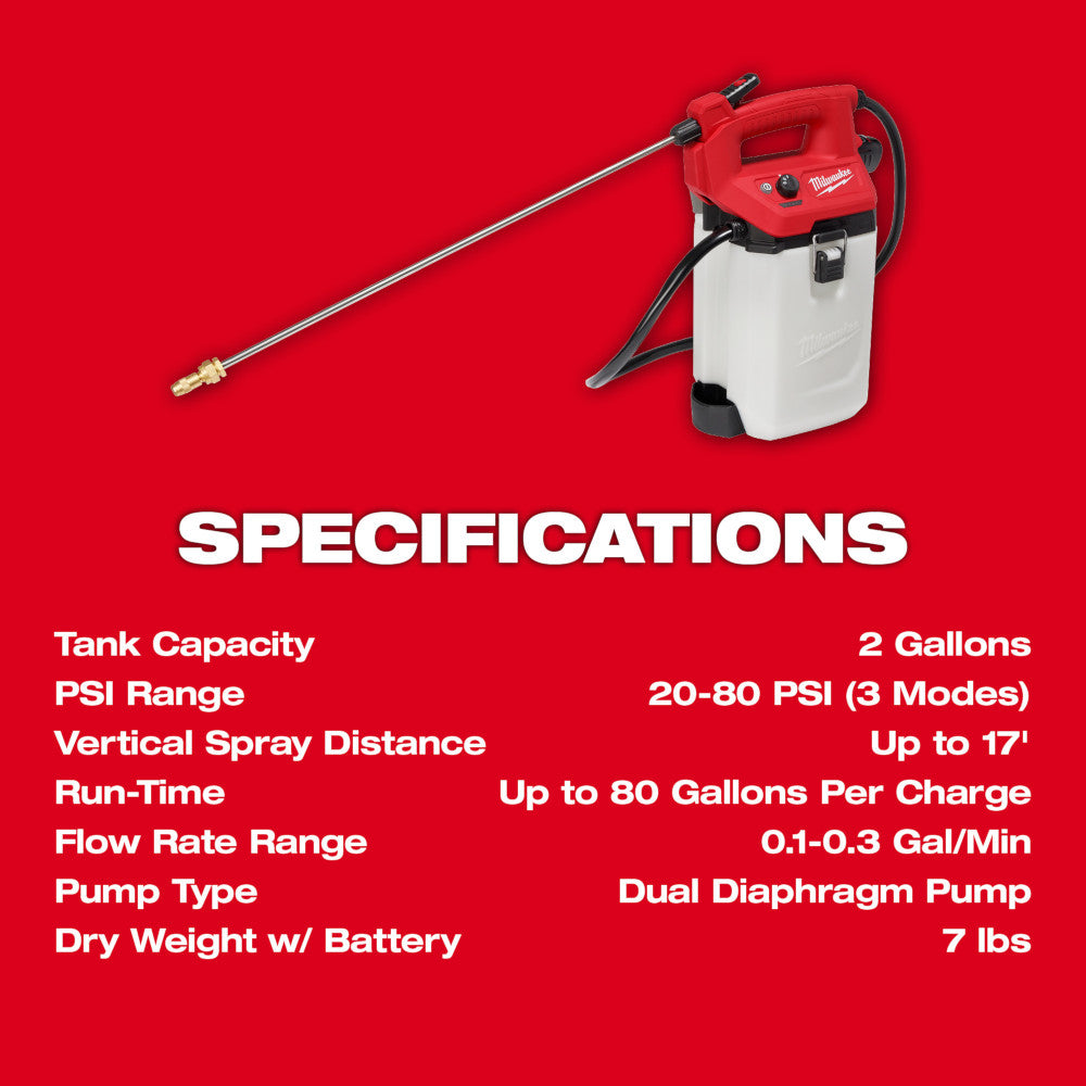 M12™ 2 Gallon Handheld Sprayer Kit