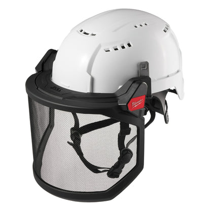 BOLT™ Full Face Shield - Metal Mesh (Compatible with Safety Helmets & Hard Hats)