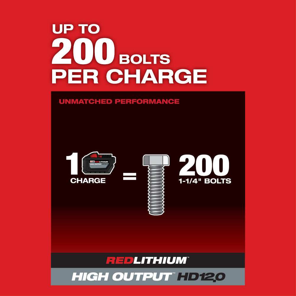 M18 FUEL™ 1 in. D-Handle High Torque Impact Wrench w/ ONE-KEY™