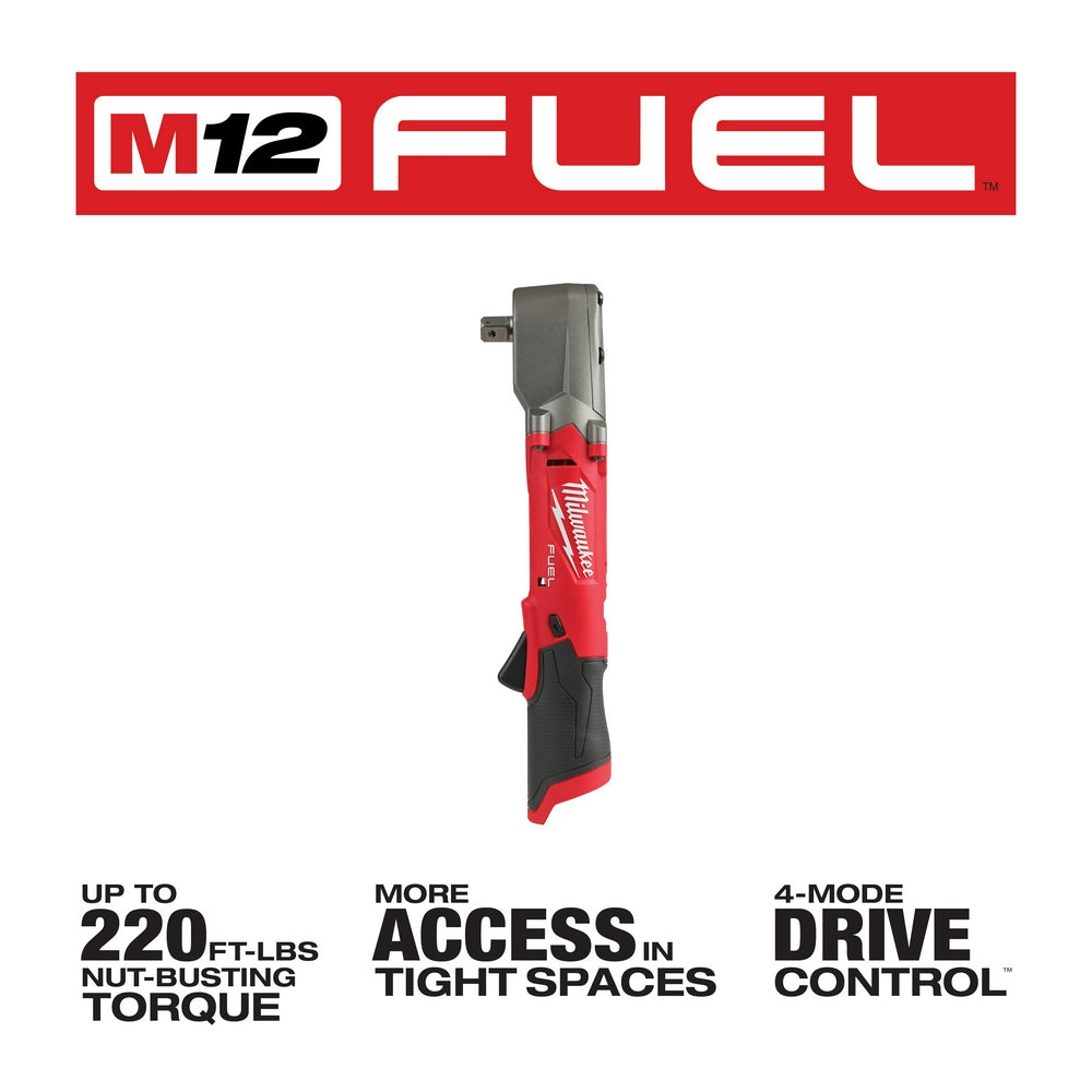 M12 FUEL™ 1/2" Right Angle Impact Wrench w/ Pin Detent