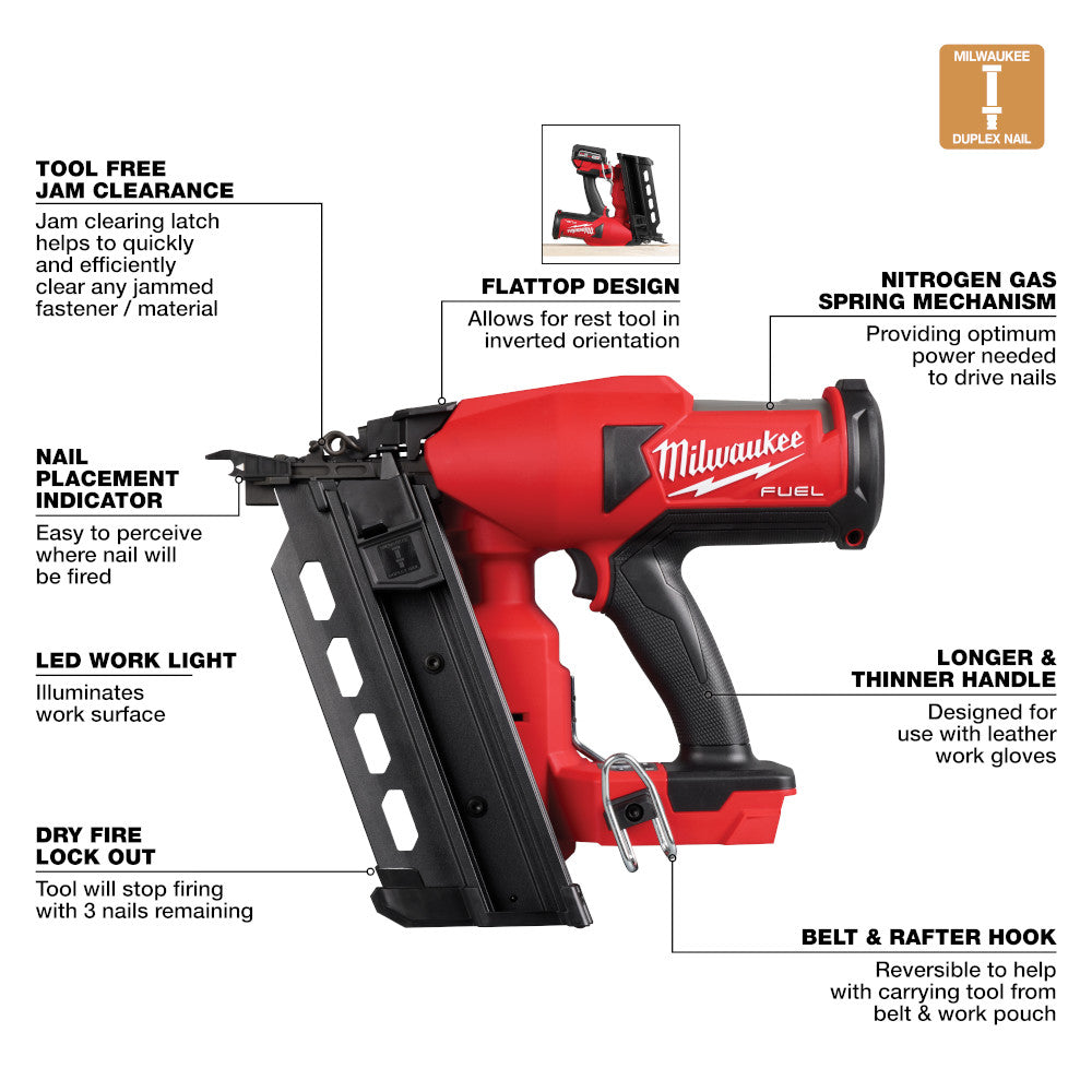 M18 FUEL™ Duplex Nailer