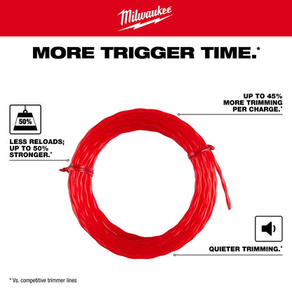 .095" x 250’ (1 lb.) Twisted Trimmer Line